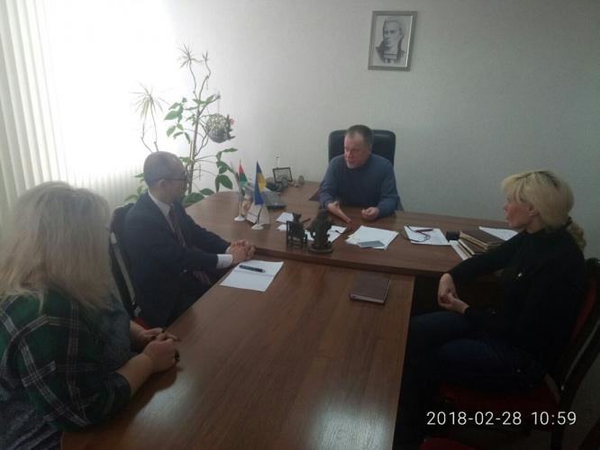 Константиновку посетил глава политического отдела Посольства Японии