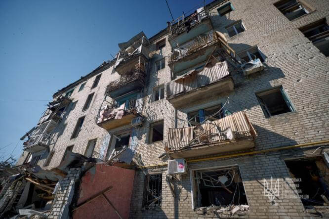 Ночной обстрел Славянска: повреждено более 20 частных домов