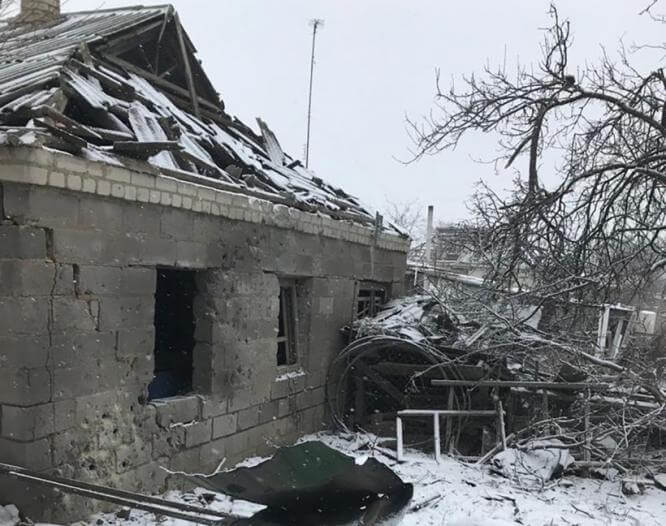 Оперативная ситуация в Донецкой области по состоянию на 13 февраля