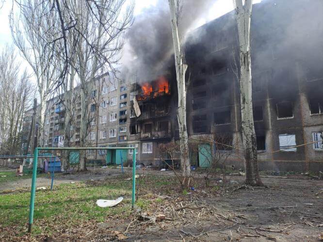 Оперативная ситуация в Донецкой области по состоянию на 6 апреля