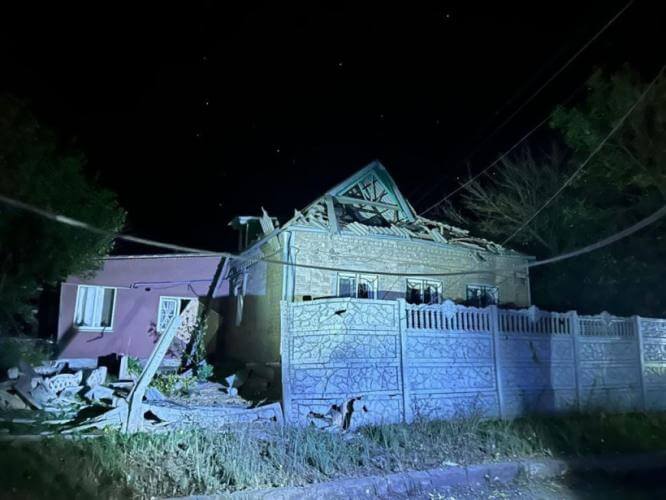 В Константиновке повреждены 9 частных домов и 3 многоэтажки