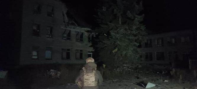 4 ракеты по Константиновке — повреждены 6 многоэтажек и учебное заведение