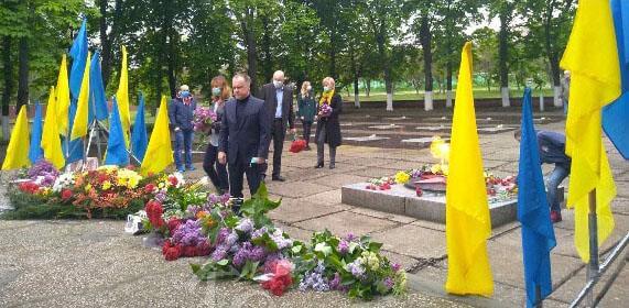 В Константиновке почтили память героев Второй мировой войны