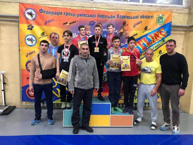 Борец из Константиновки взял золото на Всеукраинском турнире в Харькове