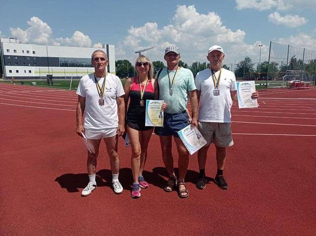 Константиновцы успешно выступили на Чемпионате Украины среди тренеров-ветеранов