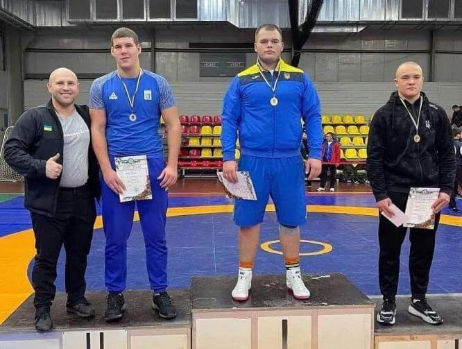 Михаил Вишнивецкий взял золото на Всеукраинском турнире по греко-римской борьбе