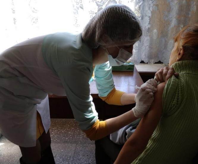 В Константиновке пункты вакцинации начали работу в отделениях «Укрпочты»