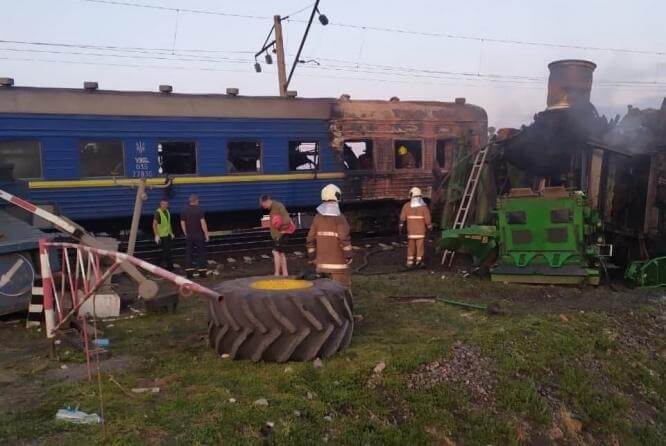 Поезд Константиновка - Киев задерживается из-за аварии в Полтавской области