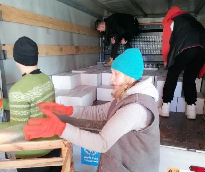 Гуманитарные штабы «СпівДія. Хаб» продолжают свою работу в Донецкой области