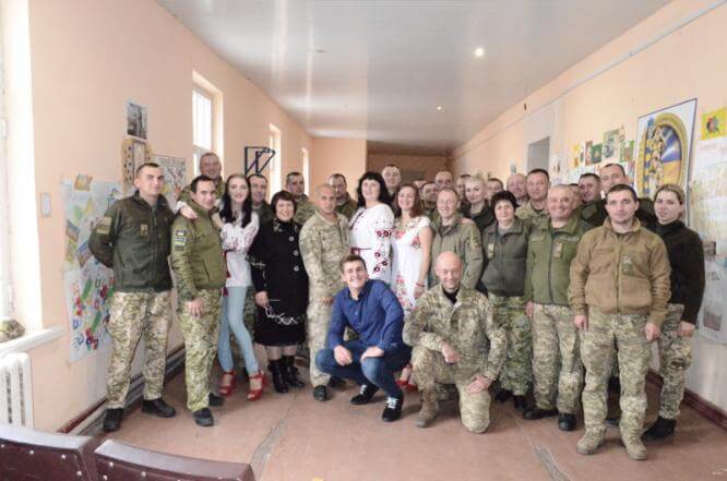 В Константиновке прошел ряд мероприятий по случаю Дня защитника Украины