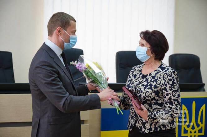 Директор Инфекционной больницы Константиновки награждена орденом княгини Ольги III степени