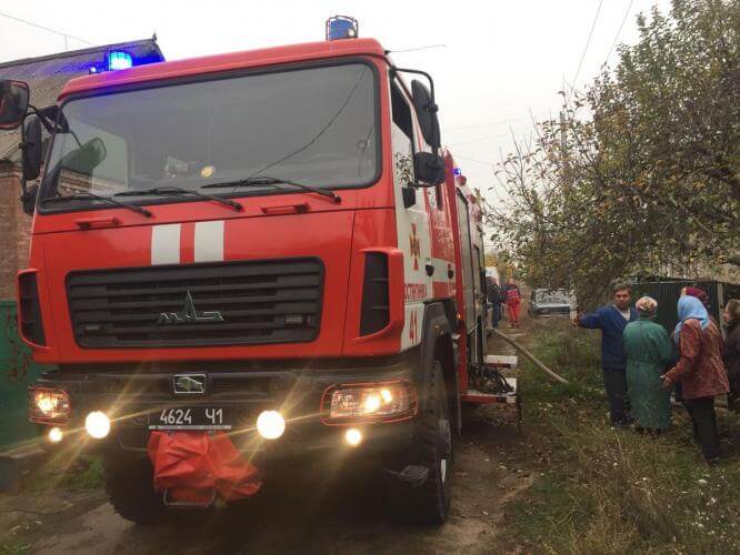 В Константиновке в результате пожара погиб пенсионер