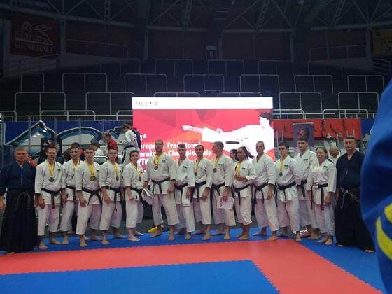Спортсмены из Константиновки призеры на чемпионате Европы по каратэ