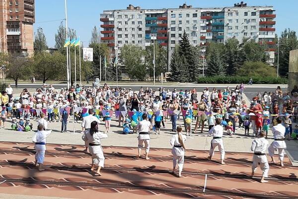 В Константиновке отметили Дtym физической культуры и спорта Украины