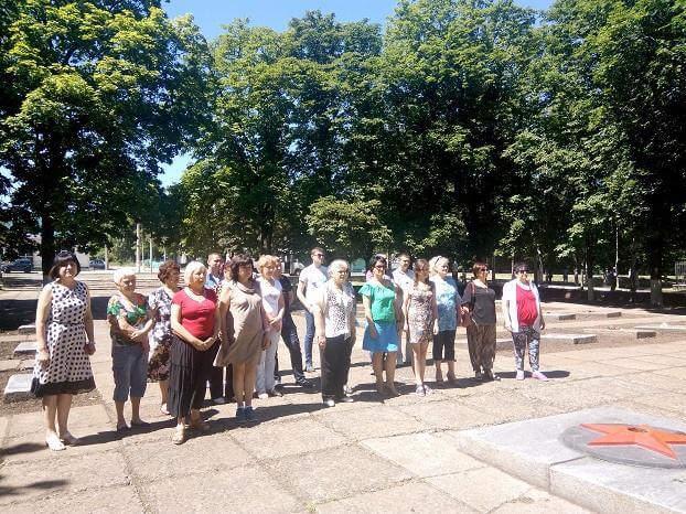 В Константиновке почтили память героев второй мировой войны