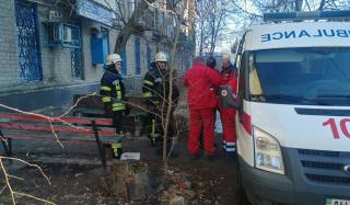 В Константиновке пожарные спасли мужчину