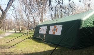 В Константиновке развернули пункты приема и сортировки возможных больных коронавирусом