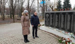 В Константиновке минутой молчания почтили память ликвидаторов Чернобыльской АЭС