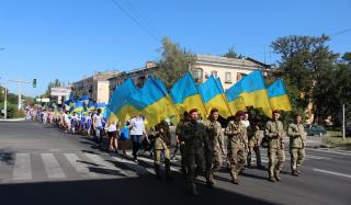 Константиновка отметила День Независимости праздничным шествием Константиновка отметила День Независимости праздничным шествием