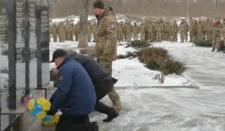 В Константиновской общине почтили память защитников Донецкого аэропорта В Константиновской общине почтили память защитников Донецкого аэропорта