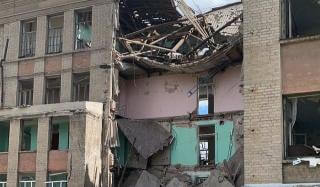 В Константиновке полностью разрушена школа