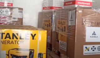 В Константиновку прибыли генераторы питания от НПО Мондо