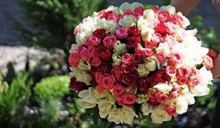 Нарядные букеты с доставкой по Константиновке из неповторимых роз Нарядные букеты с доставкой по Константиновке из неповторимых роз