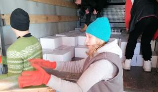 Гуманитарные штабы «СпівДія. Хаб» продолжают свою работу в Донецкой области