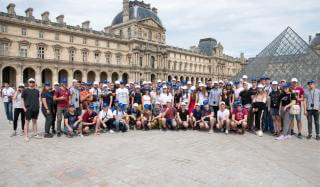 Студентов Донетчины покорила столица Франции: что увидели ребята в Париже