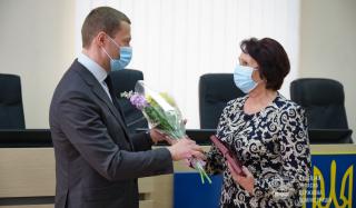 Директор Инфекционной больницы Константиновки награждена орденом княгини Ольги III степени Директор Инфекционной больницы Константиновки награждена орденом княгини Ольги III степени