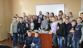 Константиновку посетил детский писатель Саша Дерманский Константиновку посетил детский писатель Саша Дерманский