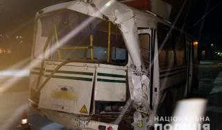 В Константиновке произошло ДТП с участием пассажирского автобуса