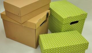 Картонные коробки с крышкой от Бруссонет Картонные коробки с крышкой от Бруссонет