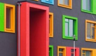 цветной фасад цветной фасад