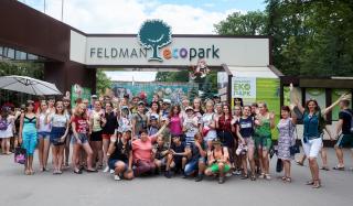 Школьники девяти сел Покровского района посетили харьковский Фельдман Экопарк